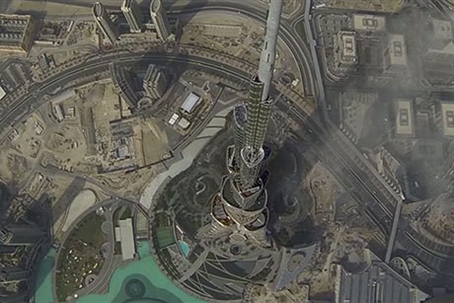 Dubaï survolée par un drone
