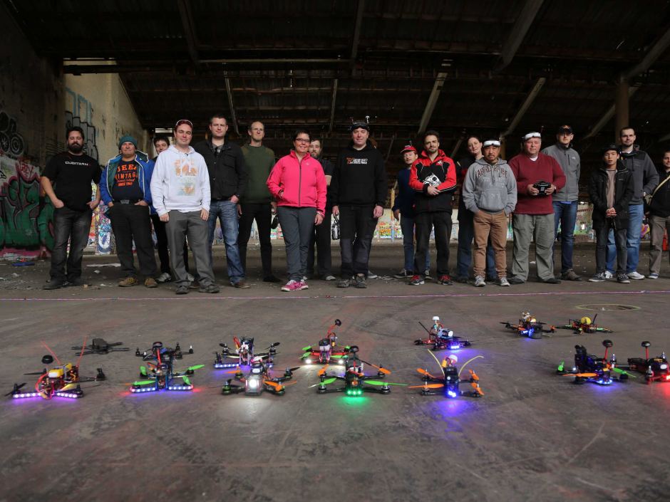 Courses de drones