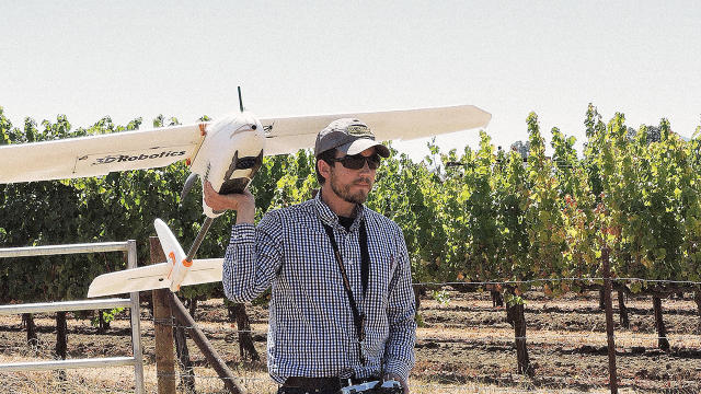 Drone au secours des viticulteurs